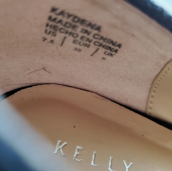 Kelly & Katie Black Dress Shoes - Picture 2 of 4